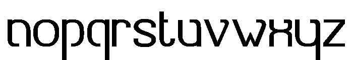 Thongdee Regular Font LOWERCASE