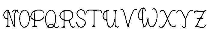 Thor Font UPPERCASE