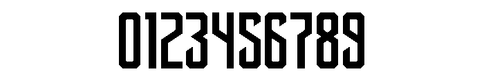 Thorade Regular Font OTHER CHARS