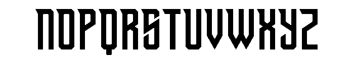 Thorade Regular Font UPPERCASE