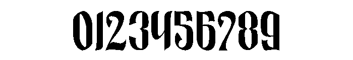 Thorinto Font OTHER CHARS