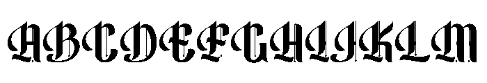 Thorinto Font UPPERCASE