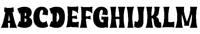 Thorm Floxy Font UPPERCASE