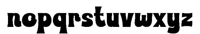 Thorm Floxy Font LOWERCASE