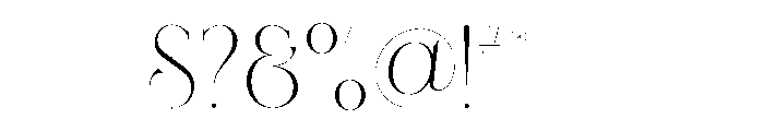 Thorn and Tale Whisper Font OTHER CHARS