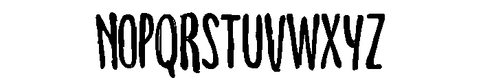 Thorne Shade Font UPPERCASE
