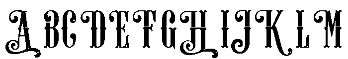 Thornquill Font UPPERCASE