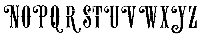 Thornquill Font UPPERCASE
