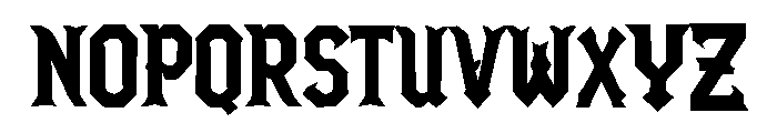 Thornryk Font UPPERCASE