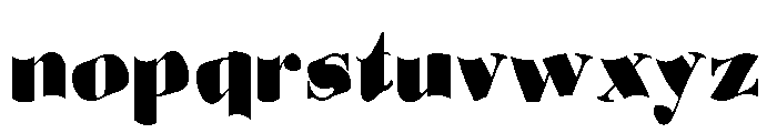 Thornveil Font LOWERCASE