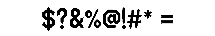 Thornvek Font OTHER CHARS