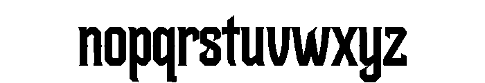 Thornvex Font LOWERCASE