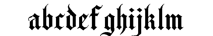 Thornville Regular FONT