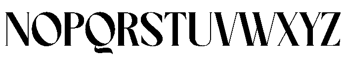 Thorny Durian Regular Font UPPERCASE