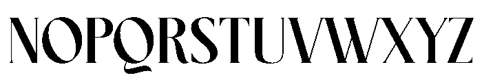 Thorny Roses Regular Font UPPERCASE