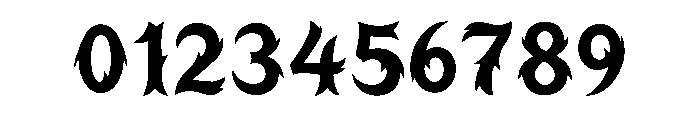 Thornyx Regular Font OTHER CHARS