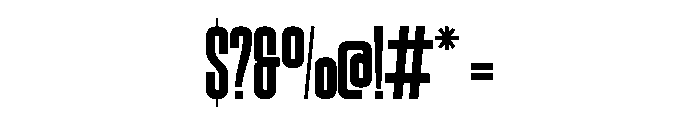 Thought Regular Font OTHER CHARS