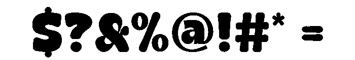 Thread Casuals Font OTHER CHARS