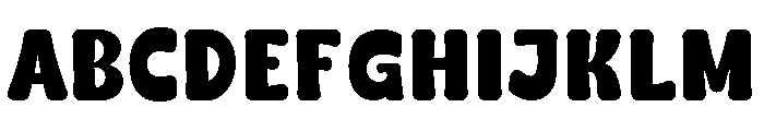 Thread Casuals Font UPPERCASE