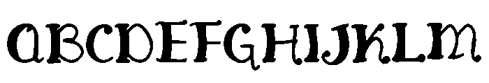 Threadtail_Lamp Font UPPERCASE