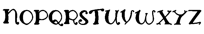 Threadtail_Lamp Font UPPERCASE
