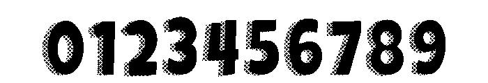 Three Second Regular Font OTHER CHARS