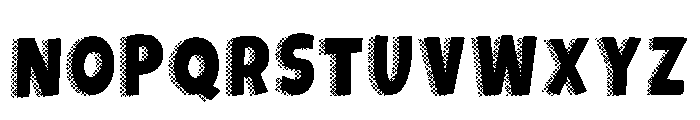 Three Second Regular Font LOWERCASE