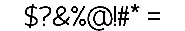 Threedays Font OTHER CHARS
