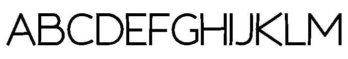 Threedays Font UPPERCASE
