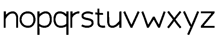 Threedays Font LOWERCASE