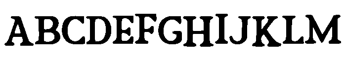 Thresher_Ray Font UPPERCASE