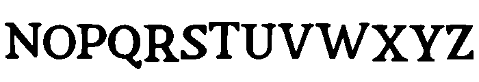 Thresher_Ray Font UPPERCASE
