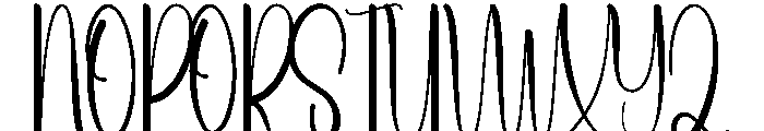 Thrifing Font UPPERCASE