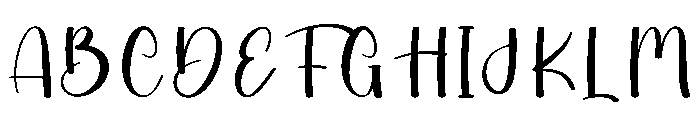 Thrifting Font UPPERCASE
