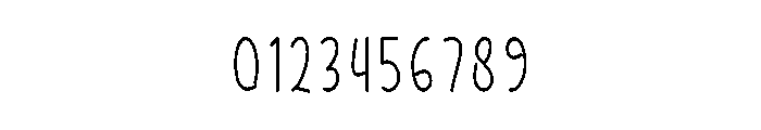 Through Holiday Font OTHER CHARS