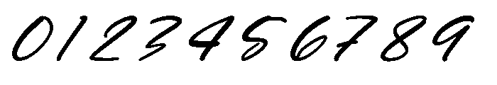 Through Out Italic Font OTHER CHARS