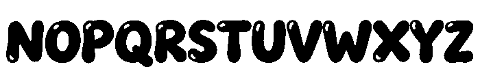Thrumble Bold Font UPPERCASE