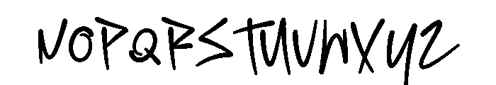 Thrush Designer Font UPPERCASE