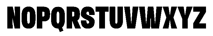 Thrust Regular Font LOWERCASE