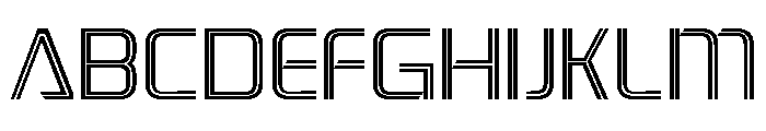 Thryon Regular Font UPPERCASE
