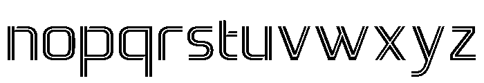 Thryon Regular Font LOWERCASE