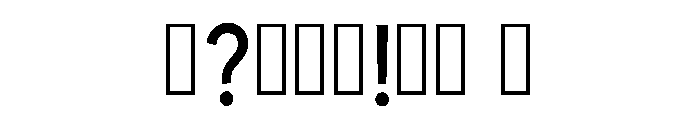 Thul Regular Font OTHER CHARS