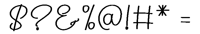 Thumbnail Font OTHER CHARS