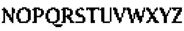 Thumbpix Font Regular Font UPPERCASE