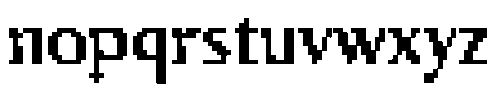 Thumbpix Font Regular Font LOWERCASE