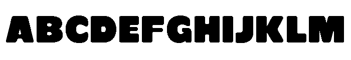 Thumka Regular Font UPPERCASE