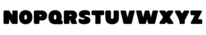 Thumka Regular Font UPPERCASE