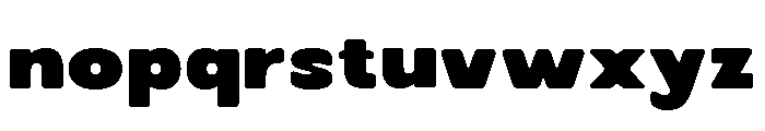 Thumka Regular Font LOWERCASE