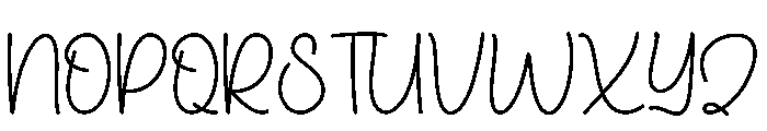 Thunder Breathing Font UPPERCASE