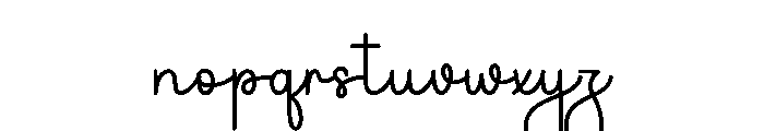 Thunder Breathing Font LOWERCASE